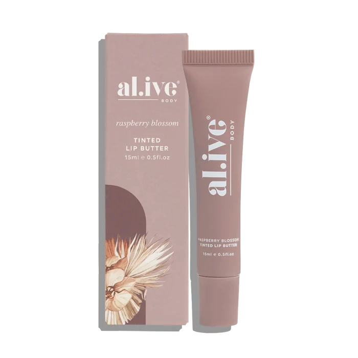 al.ive body Tinted Lip Butter - Raspberry Blossom