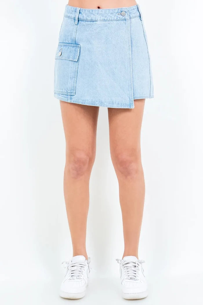 American Bazi Cargo Pocket Mini Skort