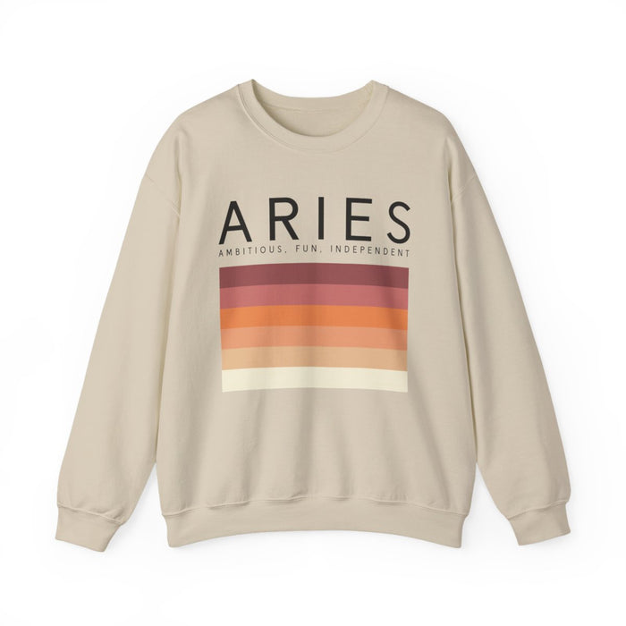 Aries Zodiac Sign Adult Sweatshirt - funny sweatshirt by Cheeky Business