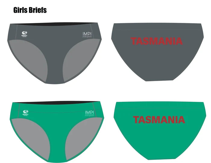 ATAS Girls Racing Brief - Apple Green
