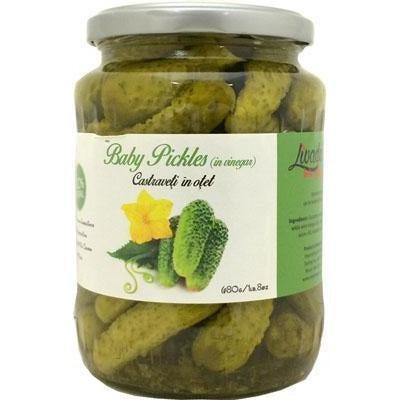 Baby Pickles in VINEGAR