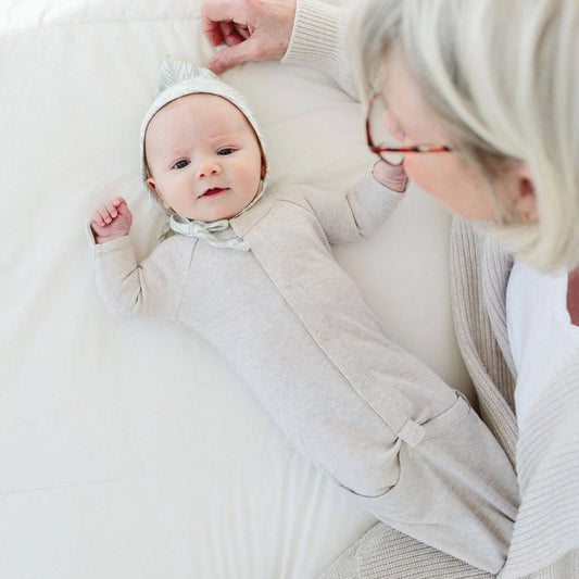 Baby Sleeping Sack / Gown - Marl Grey Sleeping Bag Goumikids