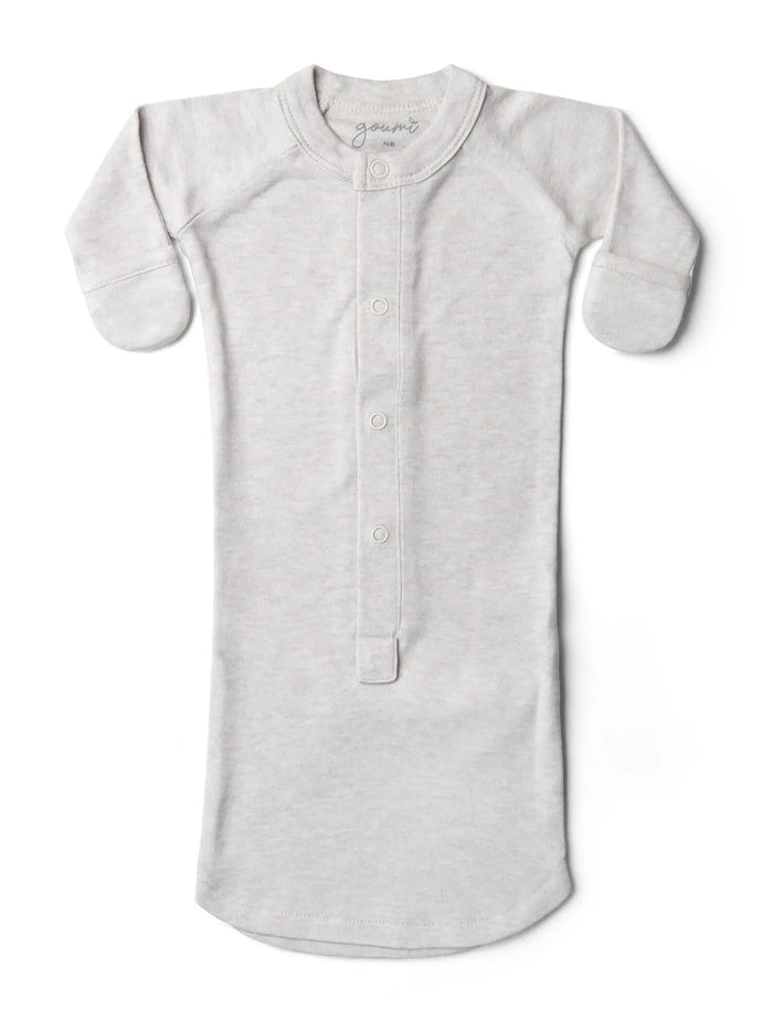 Baby Sleeping Sack / Gown - Marl Grey Sleeping Bag Goumikids