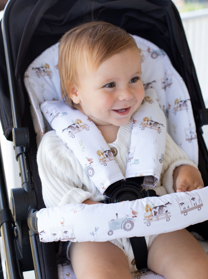 Bambella Designs Pram Bar Cover | Oakwood Farm