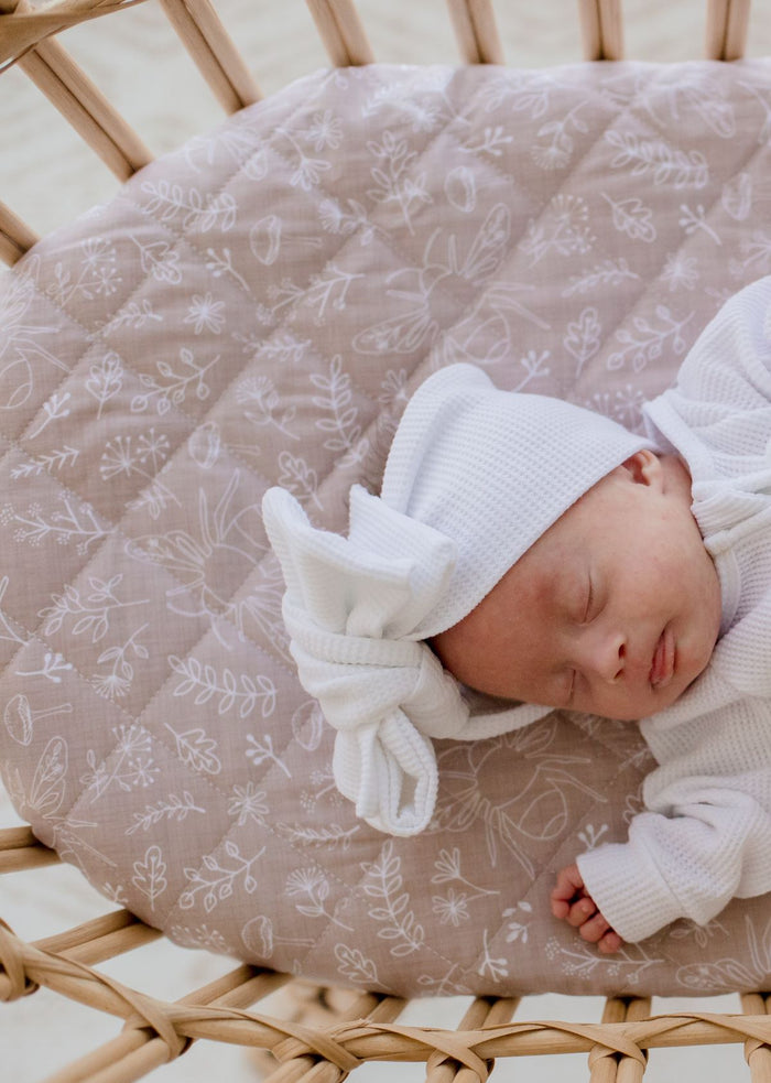Bambella Waterproof Bassinet Sheet | Bee Kind