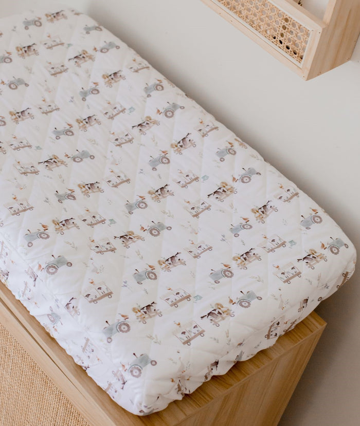 Bambella Waterproof Bassinet Sheet | Oakwood Farm