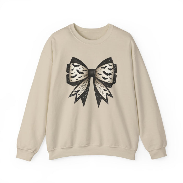 Bat Lace Bow Sweatshirt - funny sweatshirt by Cheeky Business