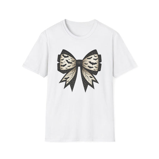 Bat Lace Bow T-Shirt - funny t-shirt by Cheeky Business