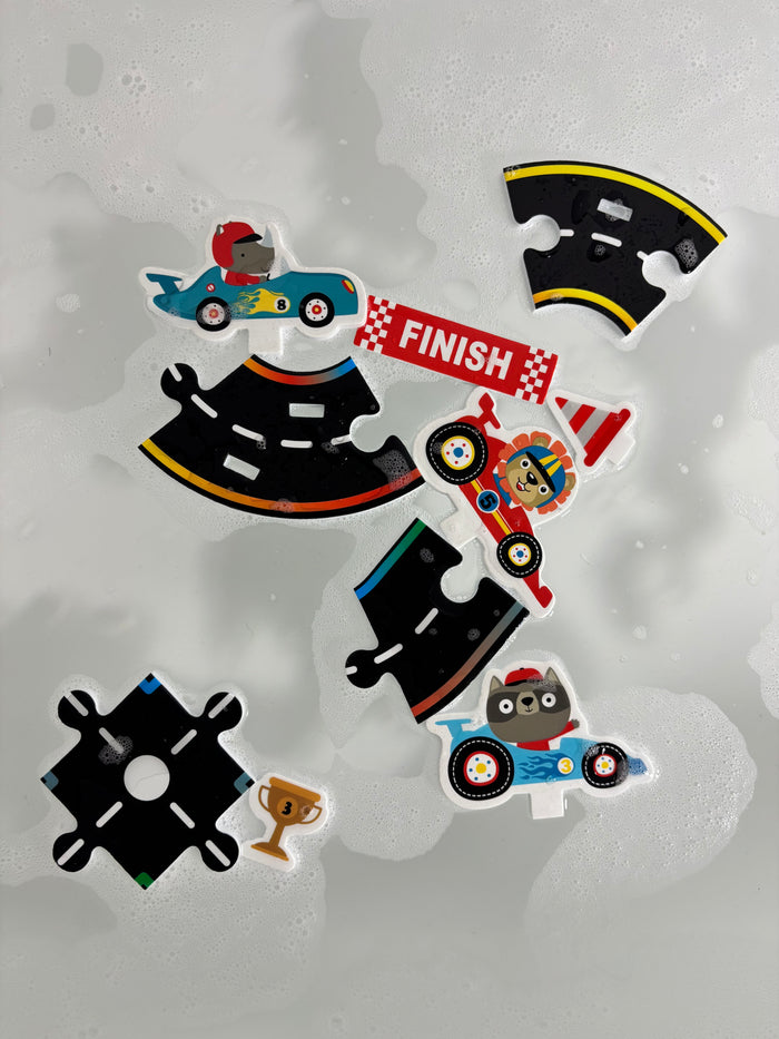 Bath Time Grand Prix Racing Car Play Set