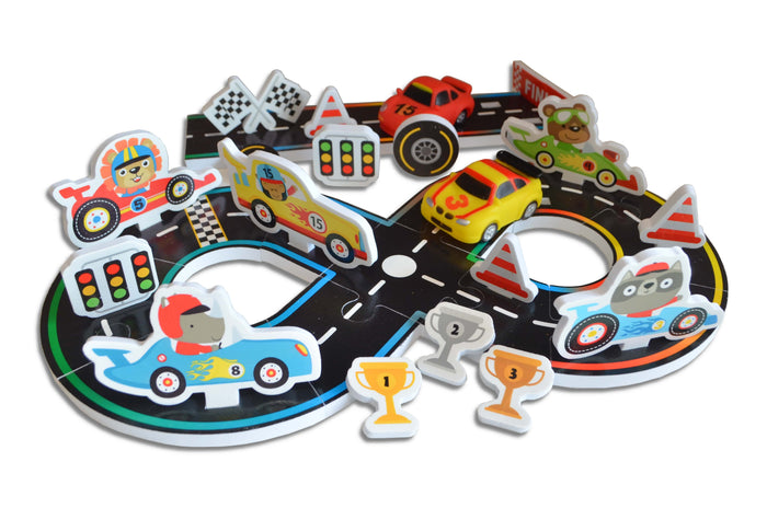Bath Time Grand Prix Racing Car Play Set