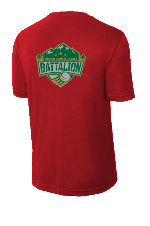 Battalion Long Sleeve Performance Tee with Custom Logo