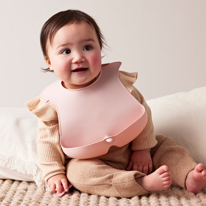bbox Adjustable Silicone Feeding Bib - Assorted