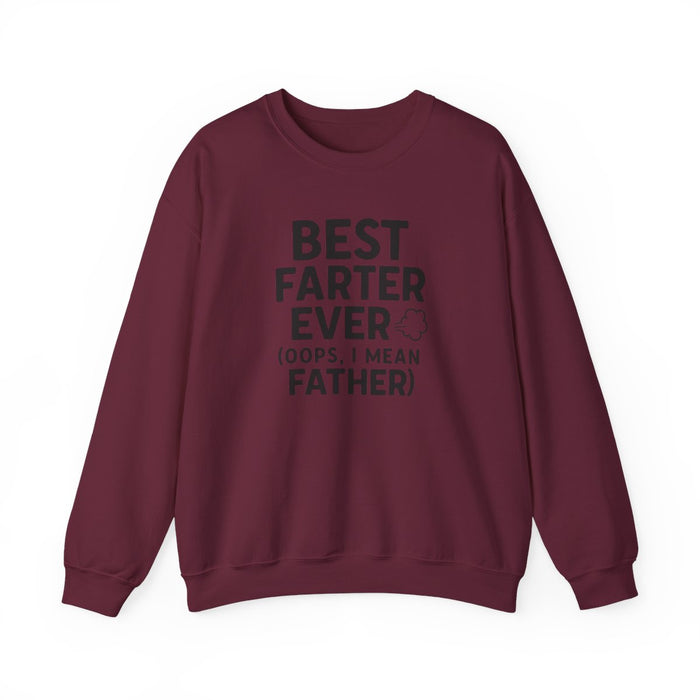Best Farter Ever Sweatshirt | Funny Dad Gift | Sizes S-5XL - funny sweatshirt by Cheeky Business