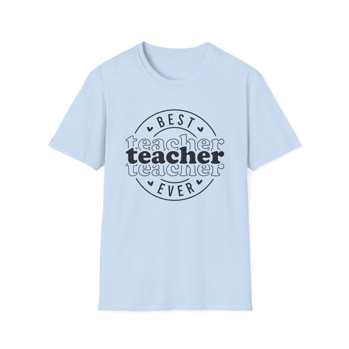 Best Teacher Ever Graphic T-Shirt - funny t-shirt by Cheeky Business