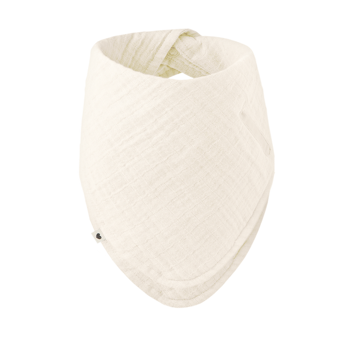 BIBS Organic Muslin Cotton Bandana Bib - Ivory