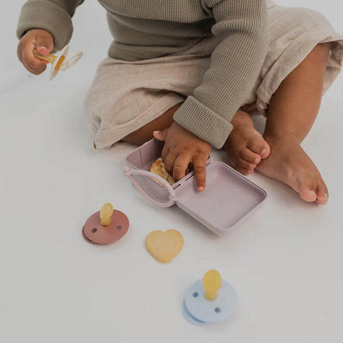 BIBS Paci Pod Pacifier Box - Dusky Lilac