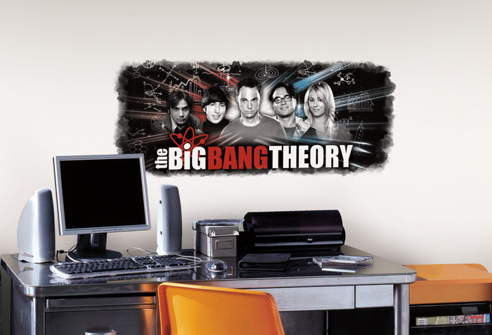 Big Bang Theory Wall Graphic Peel and Stick Giant Wall Decals