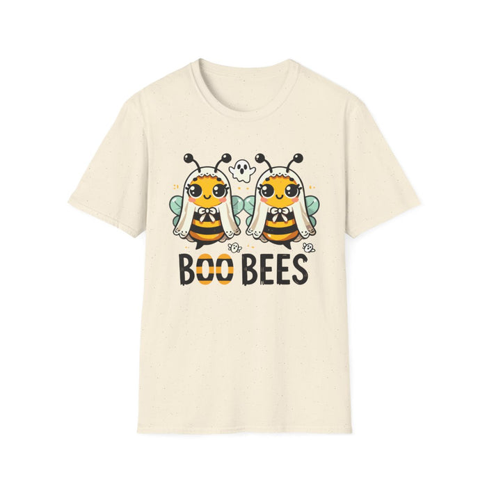 Boo Bees Funny Halloween Adult T-Shirt - funny t-shirt by Cheeky Business