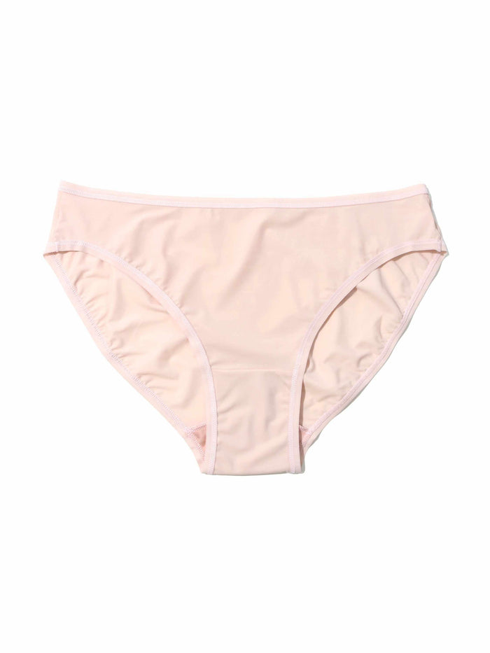 Dandelion Beige BreatheSoft™ Microfiber Bikini Panty - Flat Lay, Smooth Second-Skin Fabric | Hanky Panky