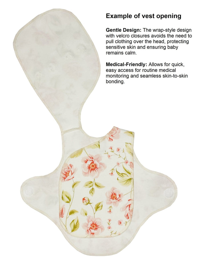 2 Pack Incubator Vests, Organic Cotton, Bumble & Bloom Little Dreamer