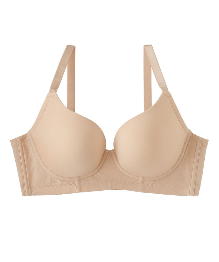 Burlesque Side Support Push-Up T-Shirt Bra (F-G-H Cup)