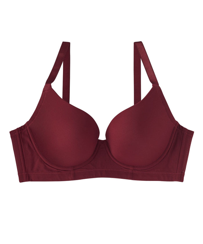 Burlesque Side Support Push-Up T-Shirt Bra (F-G-H Cup)