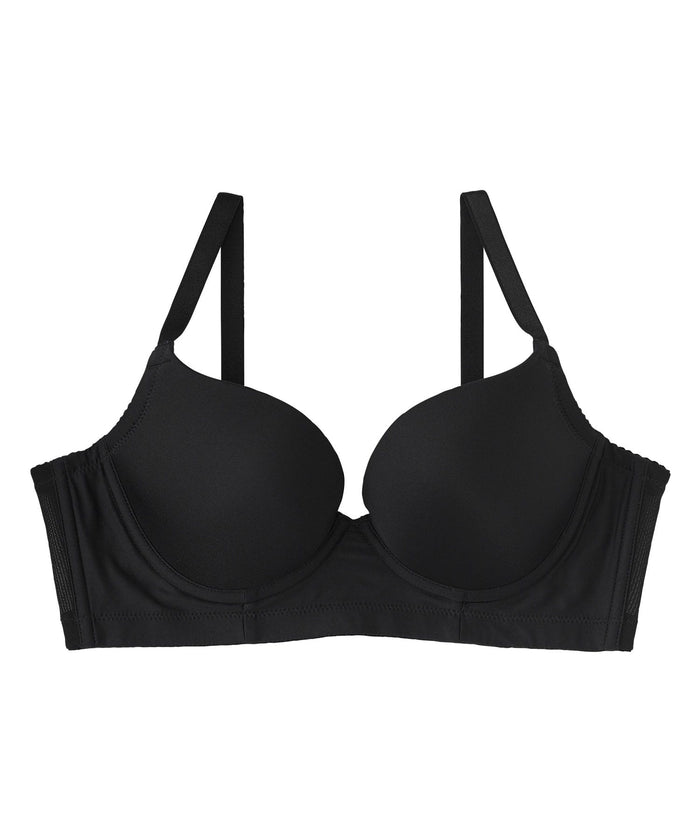 Burlesque Side Support Push-Up T-Shirt Bra