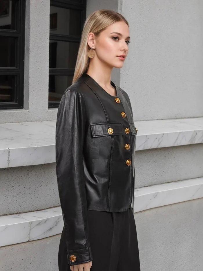 Button Up Long Sleeve Jacket