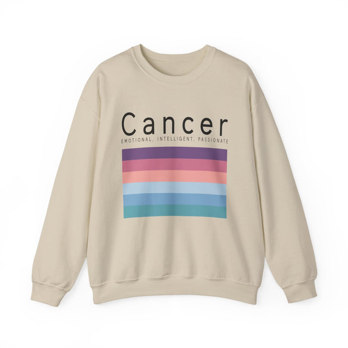 Cancer Zodiac Sign Adult Sweatshirt - funny sweatshirt by Cheeky Business