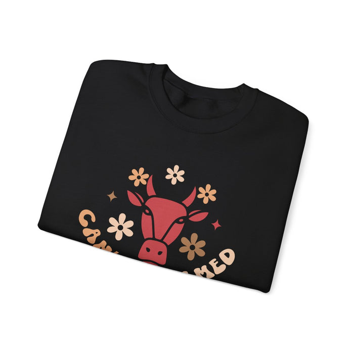 Can’t Be Tamed Cowgirl Sweatshirt - funny sweatshirt by Cheeky Business