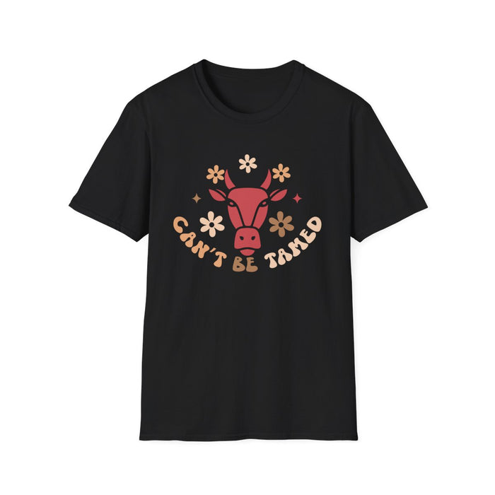 Can’t Be Tamed Cowgirl T-Shirt - funny t-shirt by Cheeky Business
