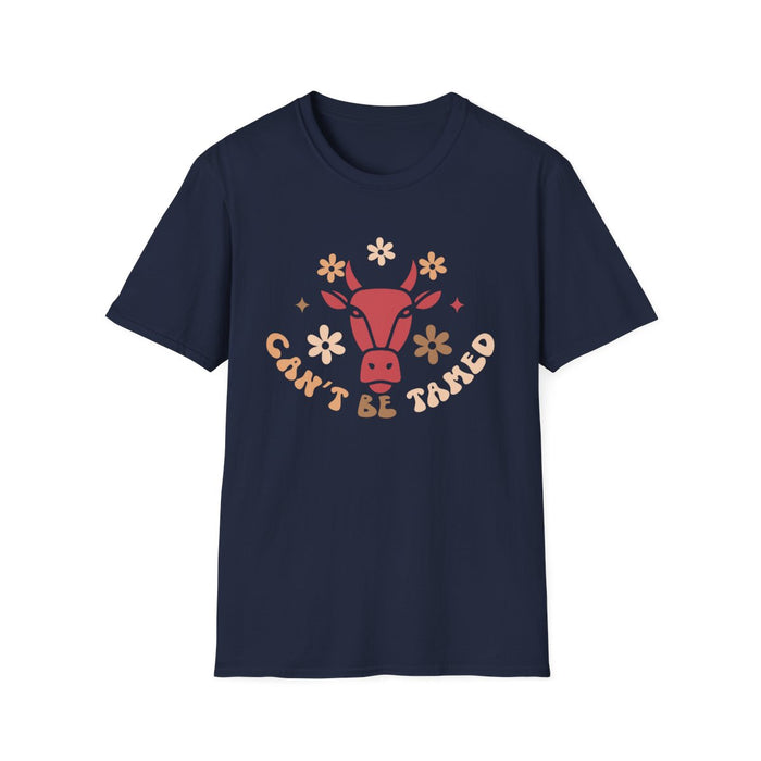 Can’t Be Tamed Cowgirl T-Shirt - funny t-shirt by Cheeky Business