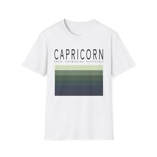 Capricorn Zodiac Graphic T-Shirt - funny t-shirt by Cheeky Business