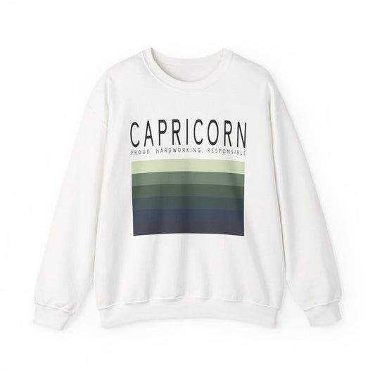 Capricorn Zodiac Sign Sweatshirt - funny sweatshirt by Cheeky Business
