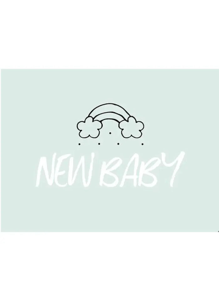 New Baby Rainbow Blue