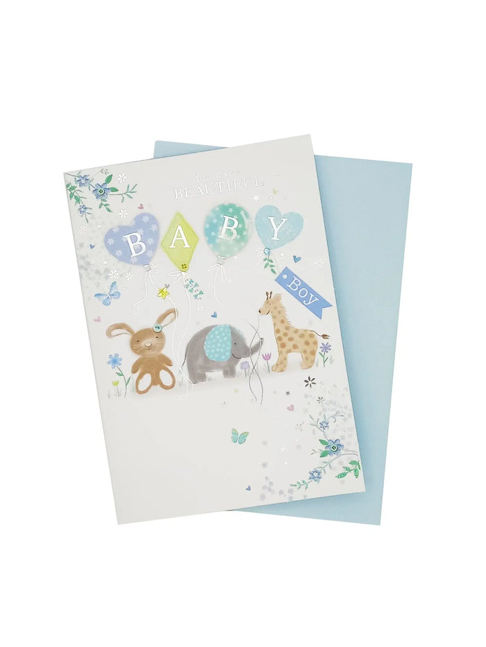 Cards & Message Cards & Gift Wrap Little Mouse Baby Clothing & Gifts Beautiful Baby Boy