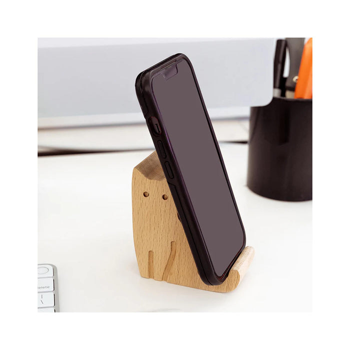 Cat Phone Stand - in use