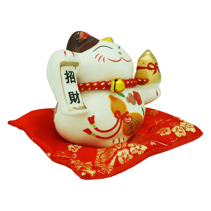 Ceramics Wealth Cat for Wealth and Health