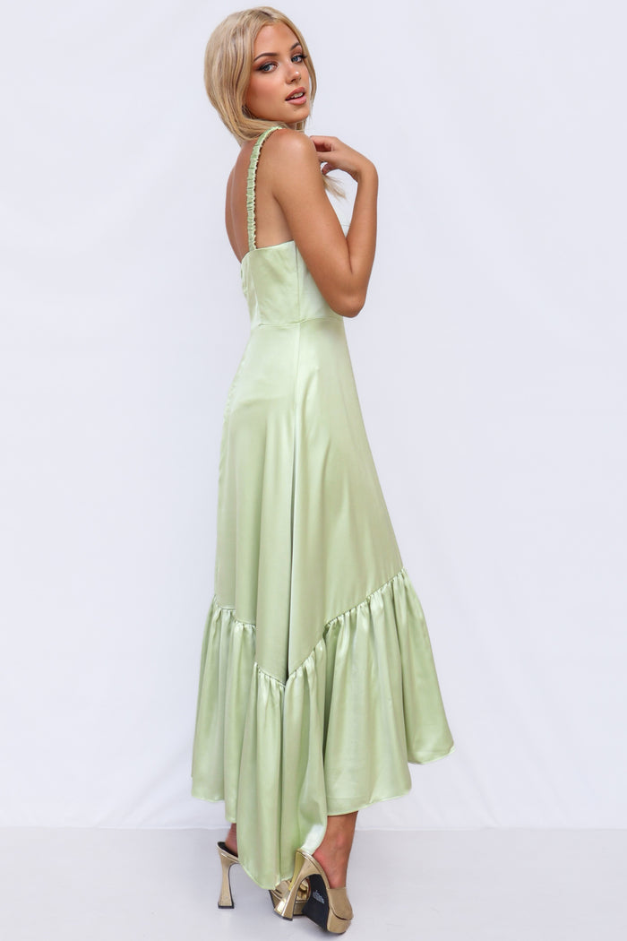 Charming Maxi Dress - Pistachio - Runway Goddess
