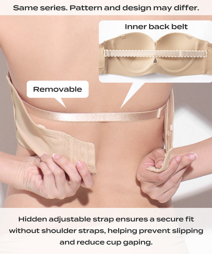 Chomori Bandeau Strapless Maximum Boost Bra