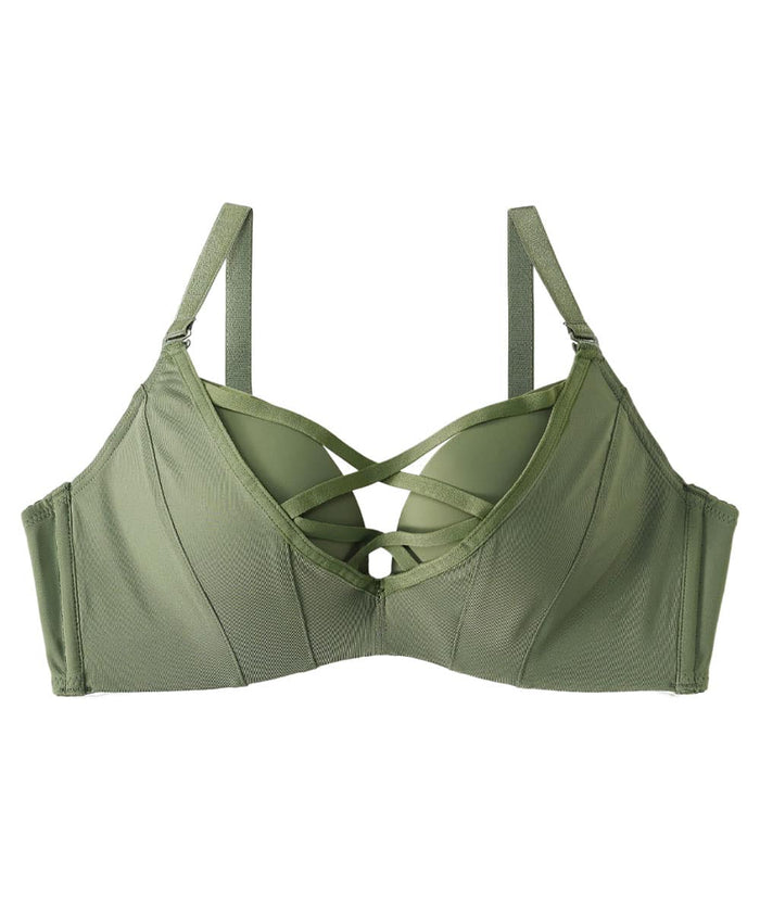Chomori Cross String Wireless Maximum Boost Bra