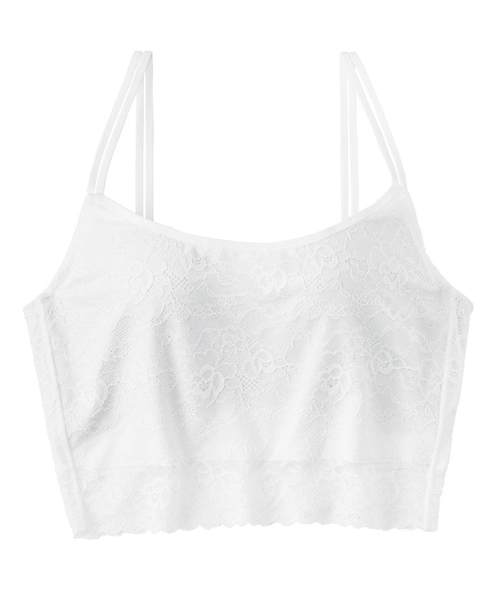Chomori Lace Front-Hook Wireless Maximum Boost Built-In Bra Camisole