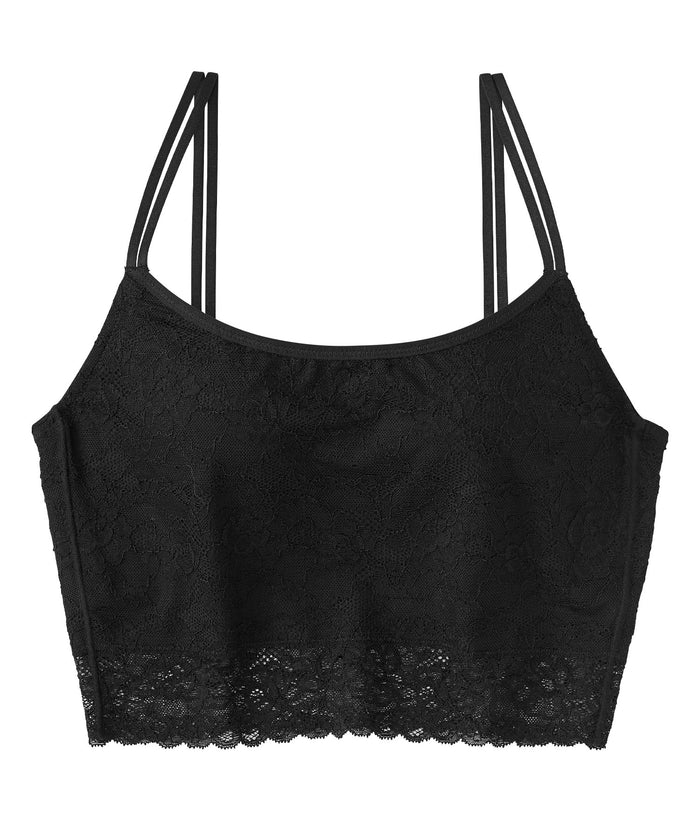 Chomori Lace Front-Hook Wireless Maximum Boost Built-In Bra Camisole
