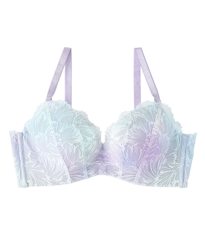 Chomori Mermaid Aqua Lace Wireless Maximum Boost Bra