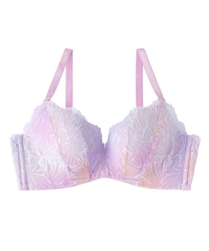 Chomori Mermaid Aqua Lace Wireless Maximum Boost Bra