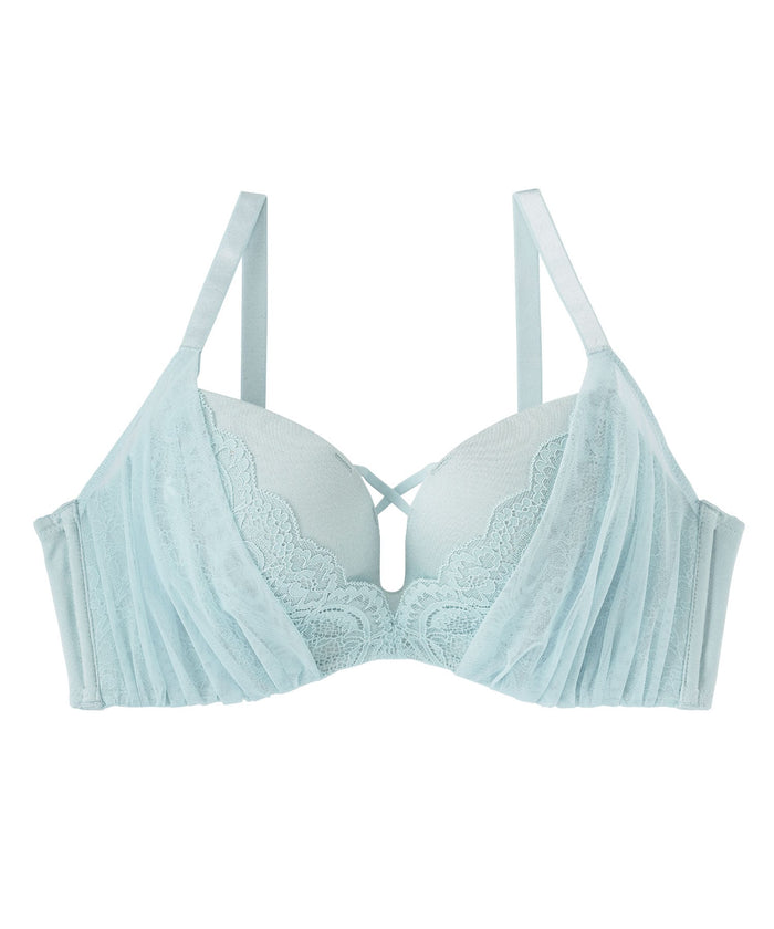 Chomori Raffiné Tulle Wireless Maximum Boost Bra