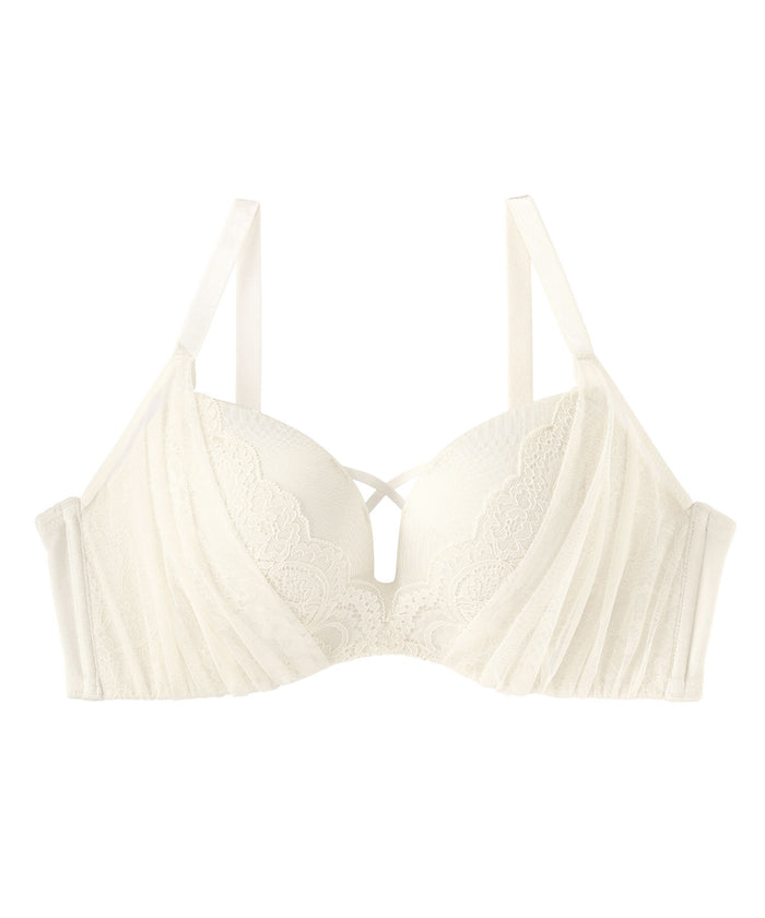 Chomori Raffiné Tulle Wireless Maximum Boost Bra