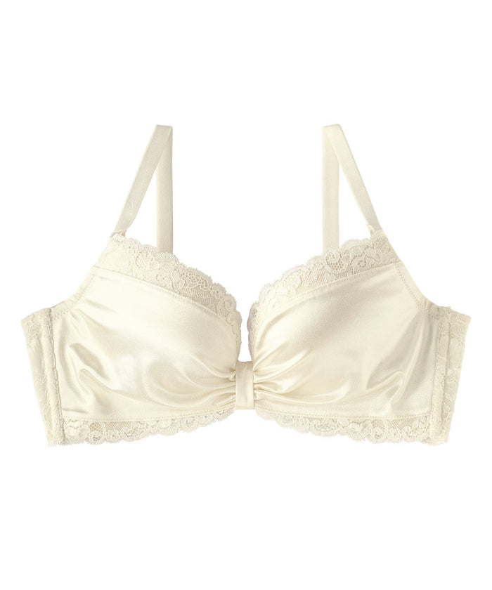Chomori Satin Ribbon Wireless Maximum Boost Bra