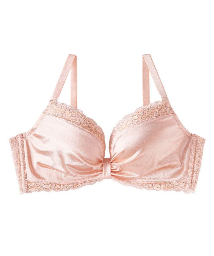 Chomori Satin Ribbon Wireless Maximum Boost Bra