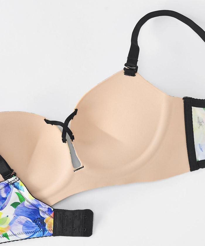 Chomori Sicilian Floral Maximum Boost T-Shirt Bra